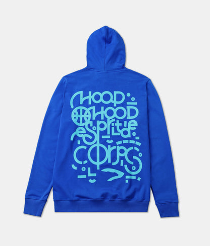 HOOPHOOD HOODIE - DEEP BLUE