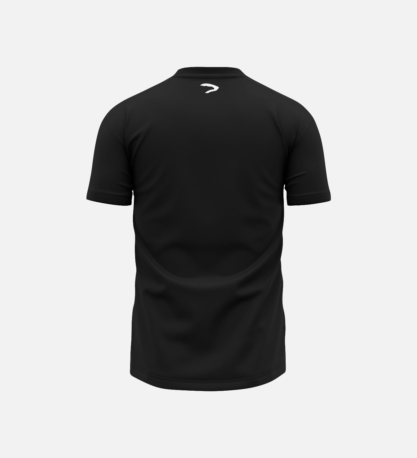 STRAIGHT LOGO TEE - BLACK