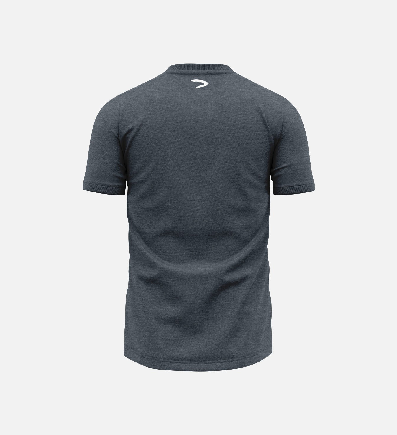 STRAIGHT LOGO TEE - GREY