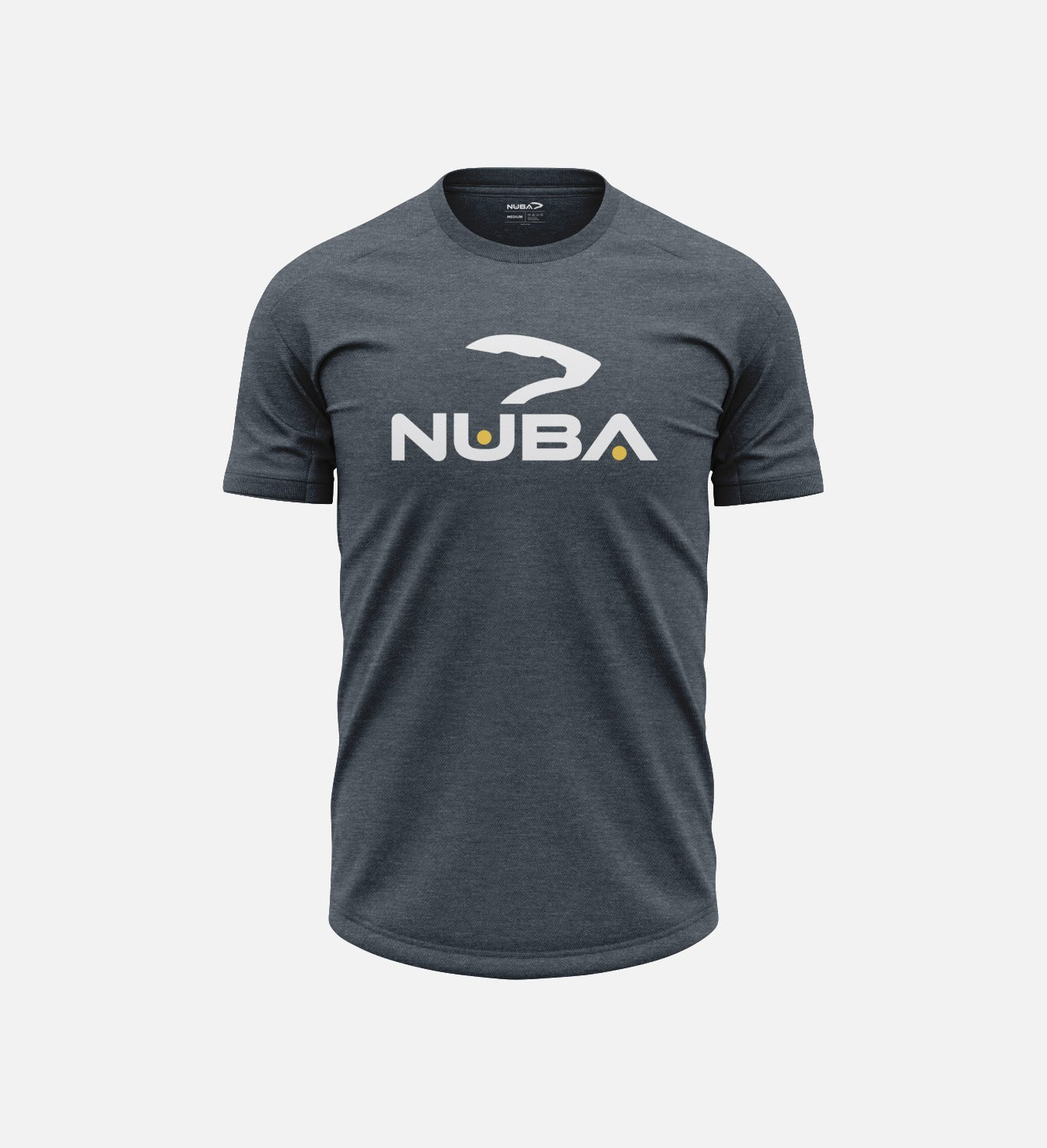 STACKED LOGO TEE - GREY