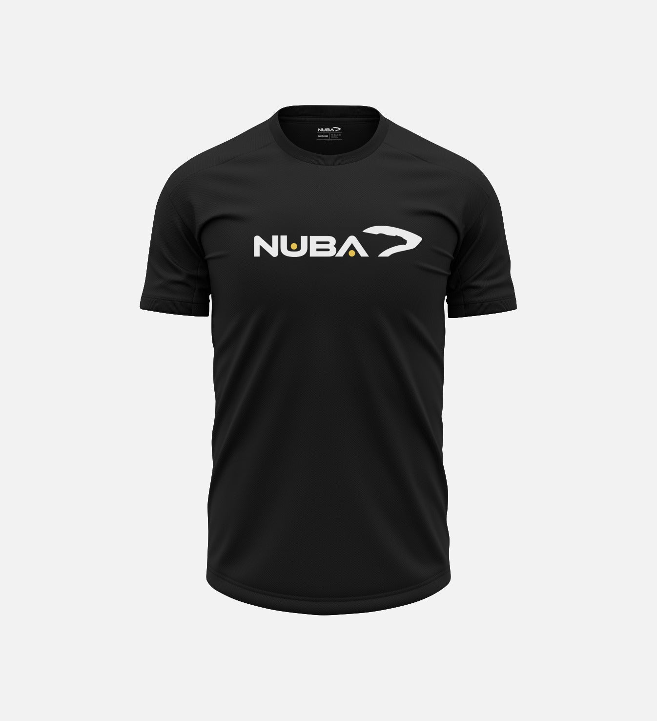 STRAIGHT LOGO TEE - BLACK
