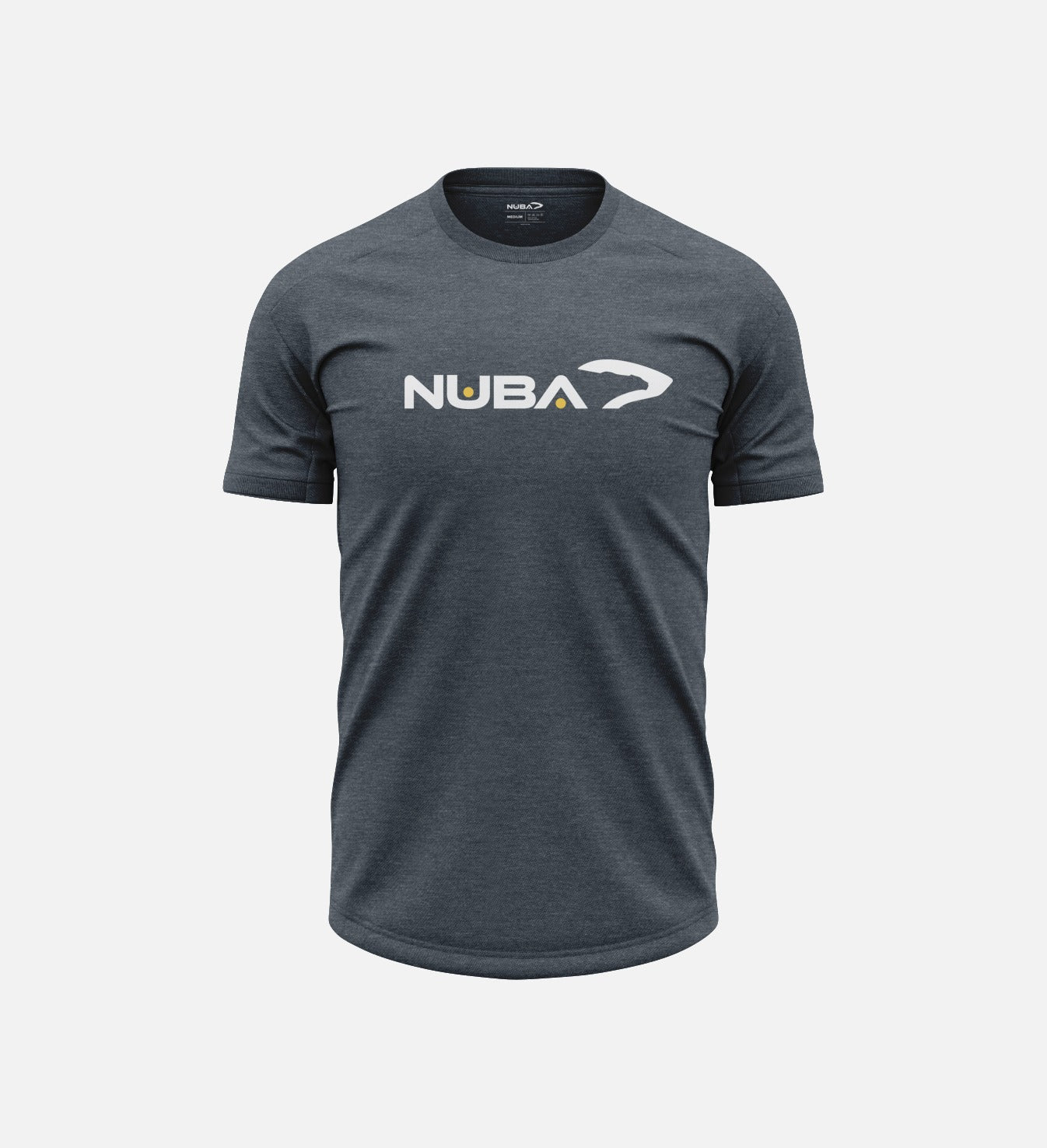 STRAIGHT LOGO TEE - GREY