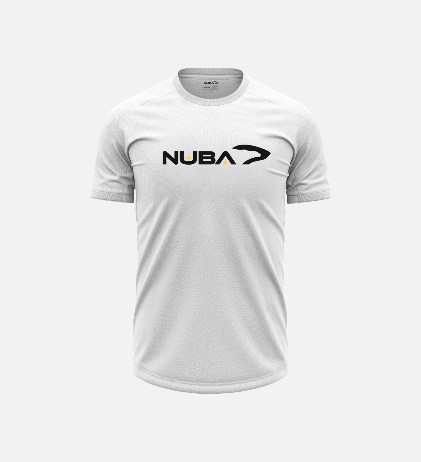 STRAIGHT LOGO TEE - WHITE